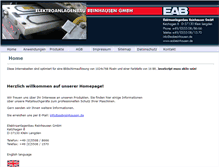 Tablet Screenshot of eabreinhausen.de